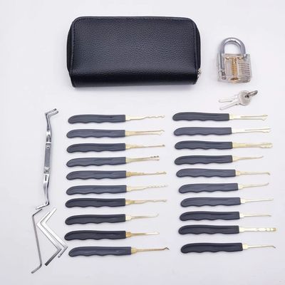 24PC Serraio forniture serratura in acciaio inossidabile Pick Up Set per la comodità di apertura serratura