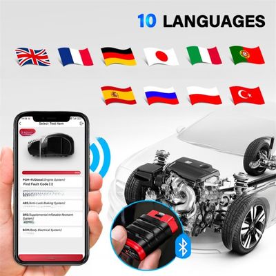 Auto OBD2 Scanner News Boot Completo Sistema OBDII Code Reader Reset Software con aggiornamento gratuito