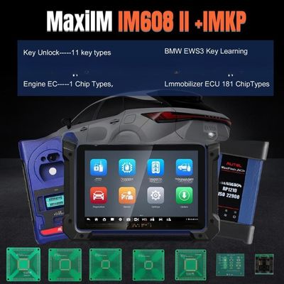 Autel IM608 PRO II Car Key Programmer Plus IMKPA accessori e G-Box3 APB112 prestazioni