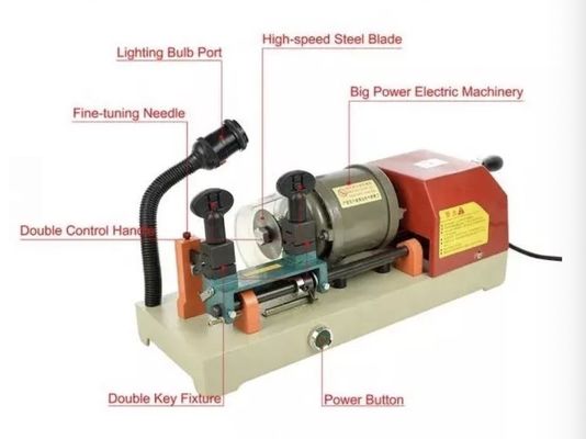 220 V/110 V macchina per la copia delle chiavi e macchina per il taglio delle chiavi a 50/60 Hz per la duplicazione di chiavi in bianco