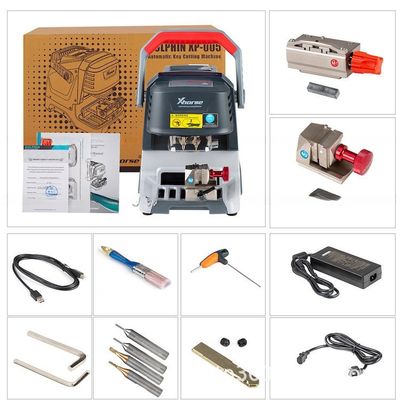 150W Motor Xhorse XP005 Condor Dolphin Key Duplicating Machine per il taglio delle chiavi delle porte dell'auto