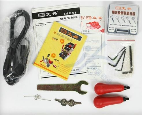Energia elettrica e potenza del motore da 40W Wenxing 100G Wenxing 100F Duplex Key Cutting Machine