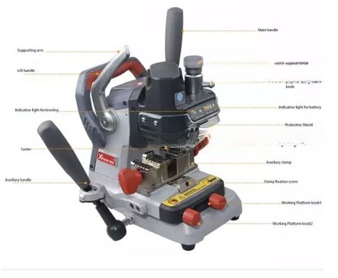 Xhorse Dolphin XP-007 Vertical Laser Flat Keys Cutting Machine con tensione nominale 24V