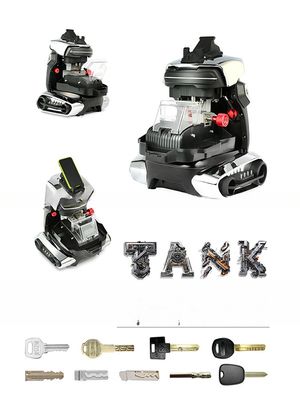 Duplicazione di chiavi senza sforzo con TANK 2 Pro La macchina multifunzionale per taglio di chiavi CNC