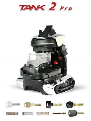 Duplicazione di chiavi senza sforzo con TANK 2 Pro La macchina multifunzionale per taglio di chiavi CNC